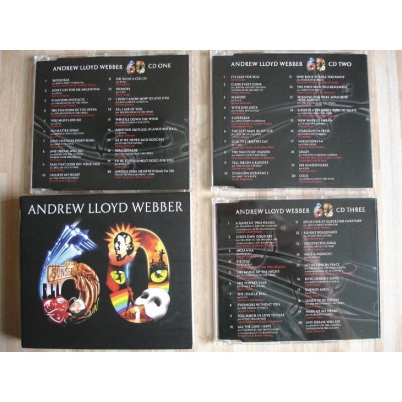 3CD Andrew Lloyd Webber: 60