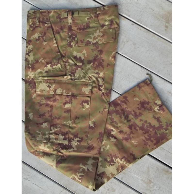 Broek BDU Italiaanse Leger Vegetato camouflage camo NIEUW