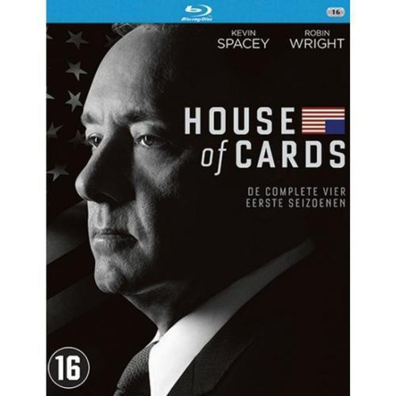 House of cards – Seizoen 1-4 (Blu-ray) voor € 78.99