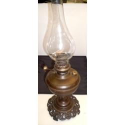 Zeer mooie originele antieke Petroleum lamp