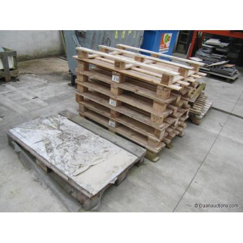 Partij europallets, aantal: ca. 55 stuks