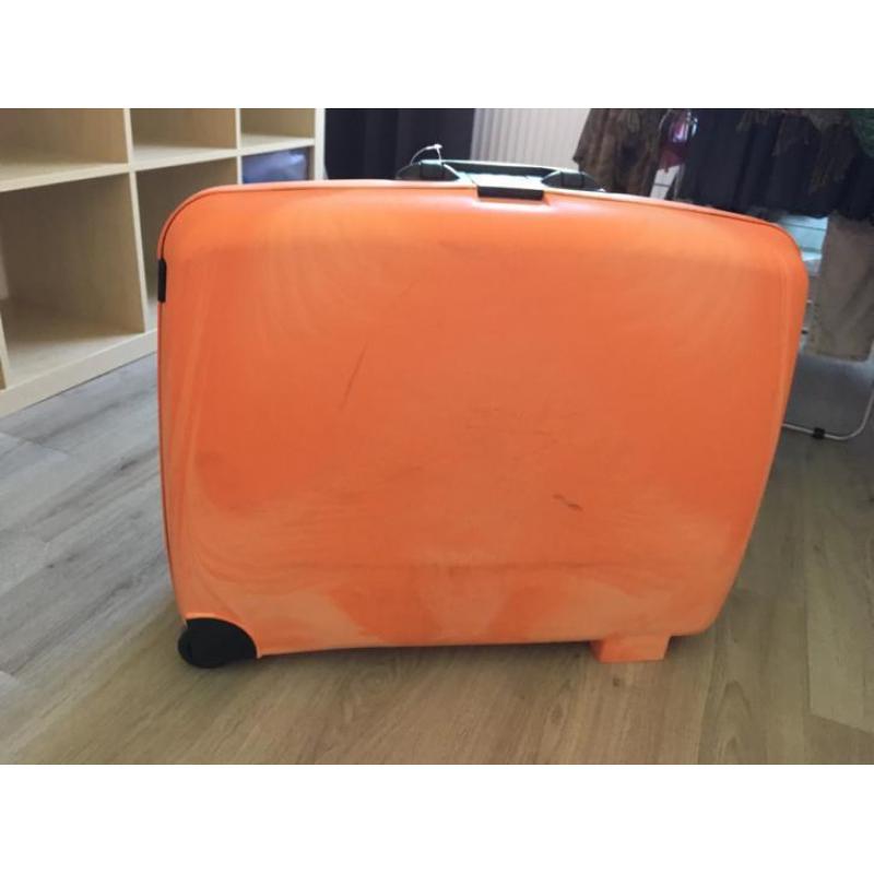Delsey koffer oranje