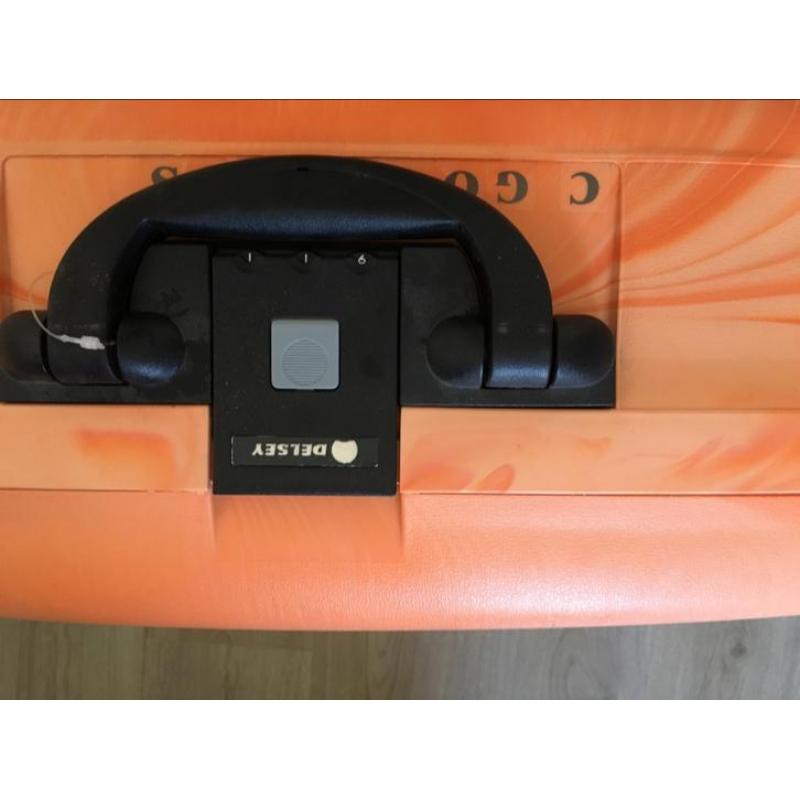 Delsey koffer oranje