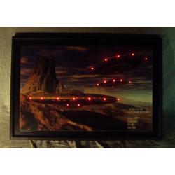 Electric Art Las Vegas Roswell Saucers licht ornament