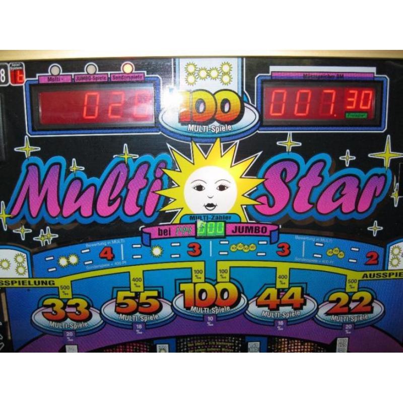 Jackpot Multi Star gokkerskast sixties sterren