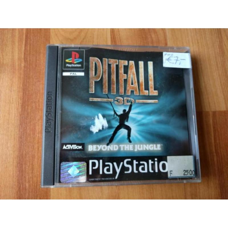 PSX game - Pitfall 3D