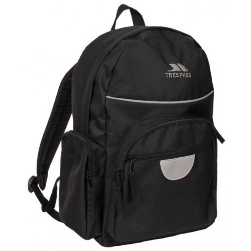 Trespass Swagger, Kids Backpack, 16 Litre, black Trespass