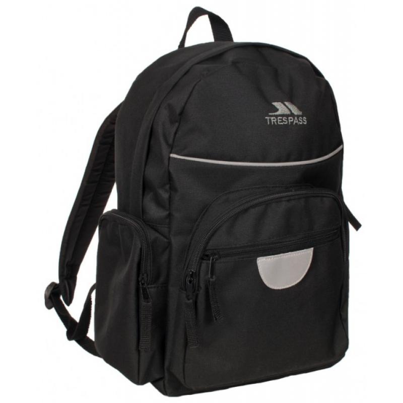 Trespass Swagger, Kids Backpack, 16 Litre, black Trespass