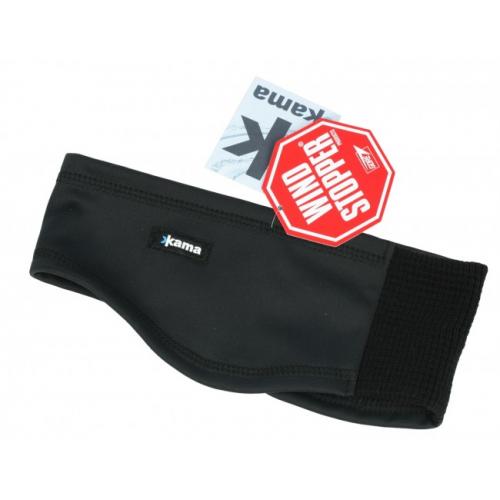 Kama Kama soft shell headband, black