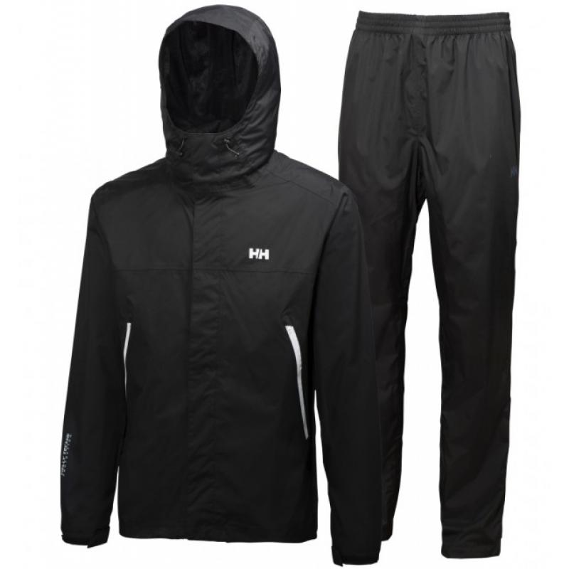 Helly Hansen Helly Hansen Lysefjord set, mens Rain Suit, black