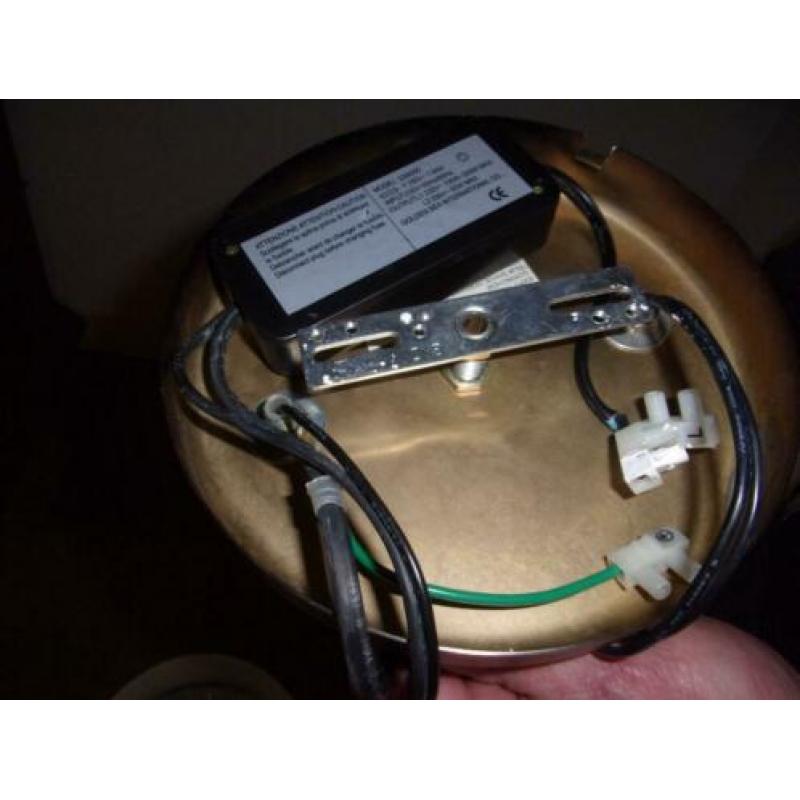 Halogeen hanglamp , 2 schotels , met dimmer