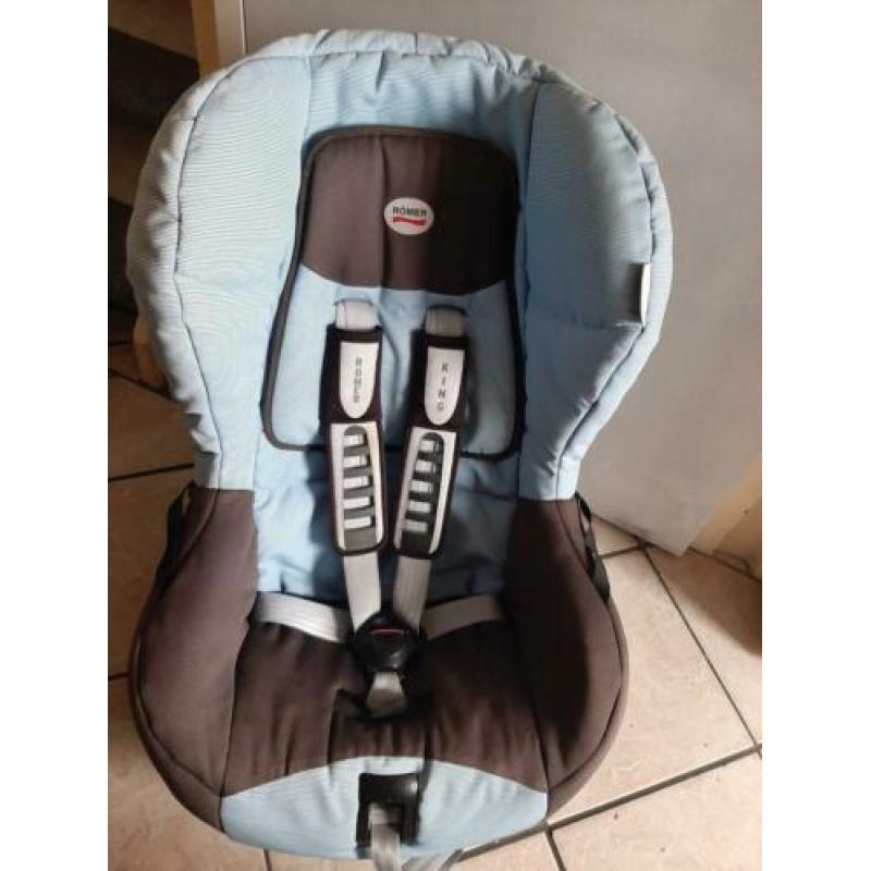 Romer king ts plus autostoel blauw 9 t/m 18kg
