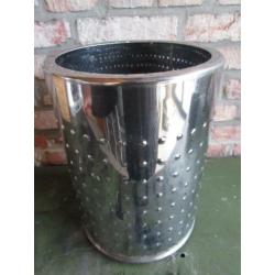 Vintage centrifuge trommel leuk om lamp van te maken