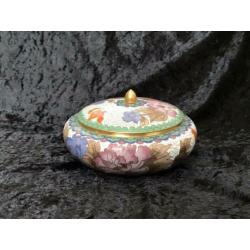 Chinese cloisonné bonbonnière - dekseldoos - schaal