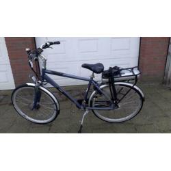 Elektrische Heren fiets amslod in nieuw staat