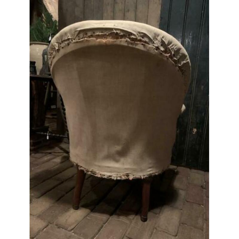 Brocante stoel.