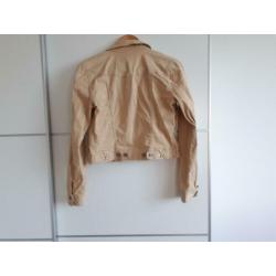 Tommy Hilfiger beige spijkerjasje maat 8