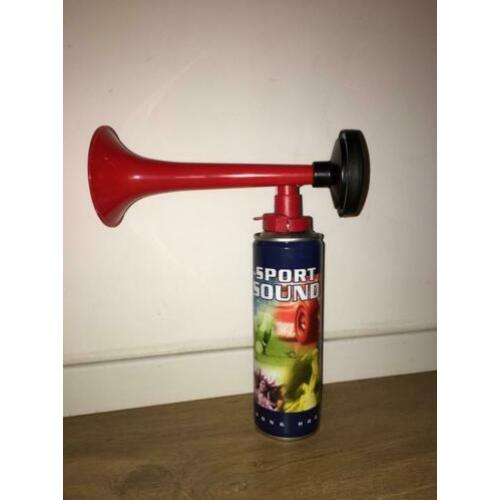 Luchthoorn/stadion toeter op gas te koop