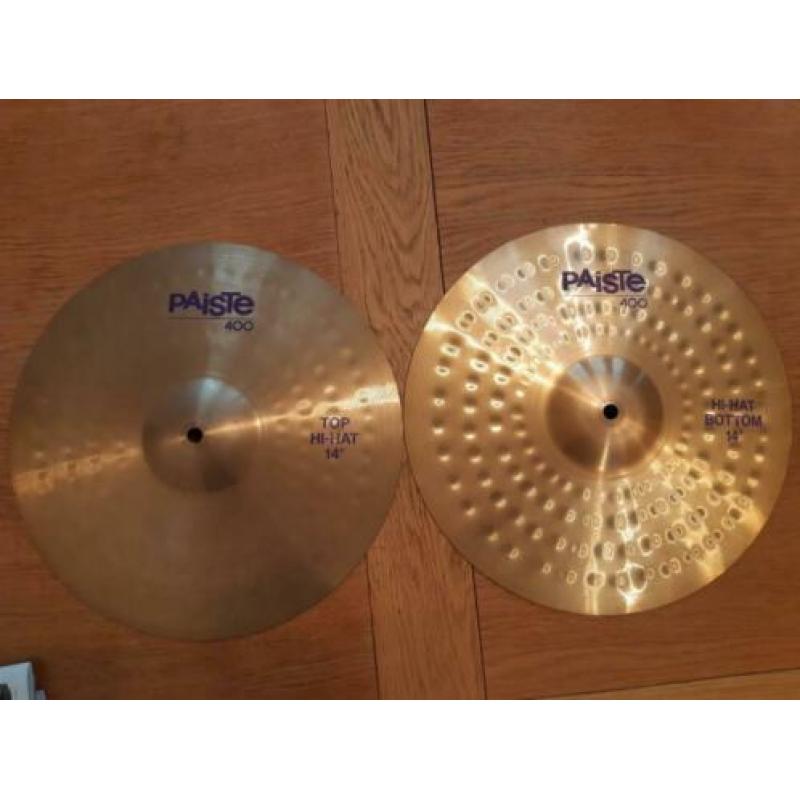 Complete Paiste 400 bekken / cymbal set