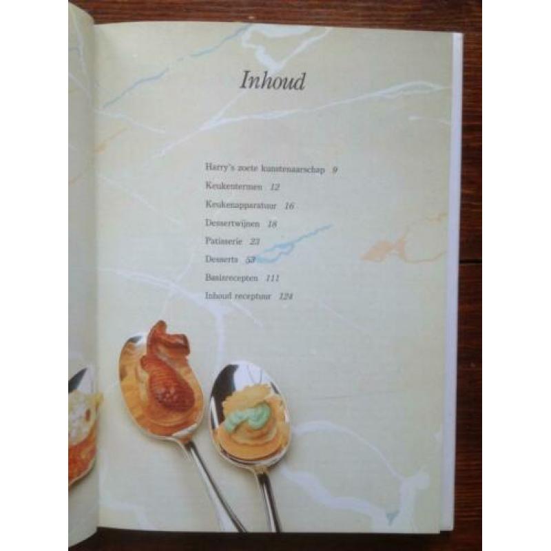 Desserts en Patisserie van Harry Mercuur 1990