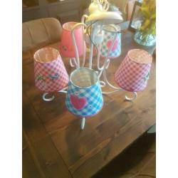 Hanglamp kroonluchter merk Lief! Kinderkamer meisje