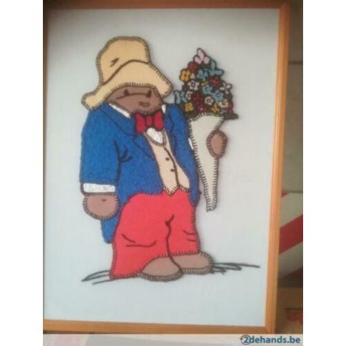 Wanddoek en schilderijtjes