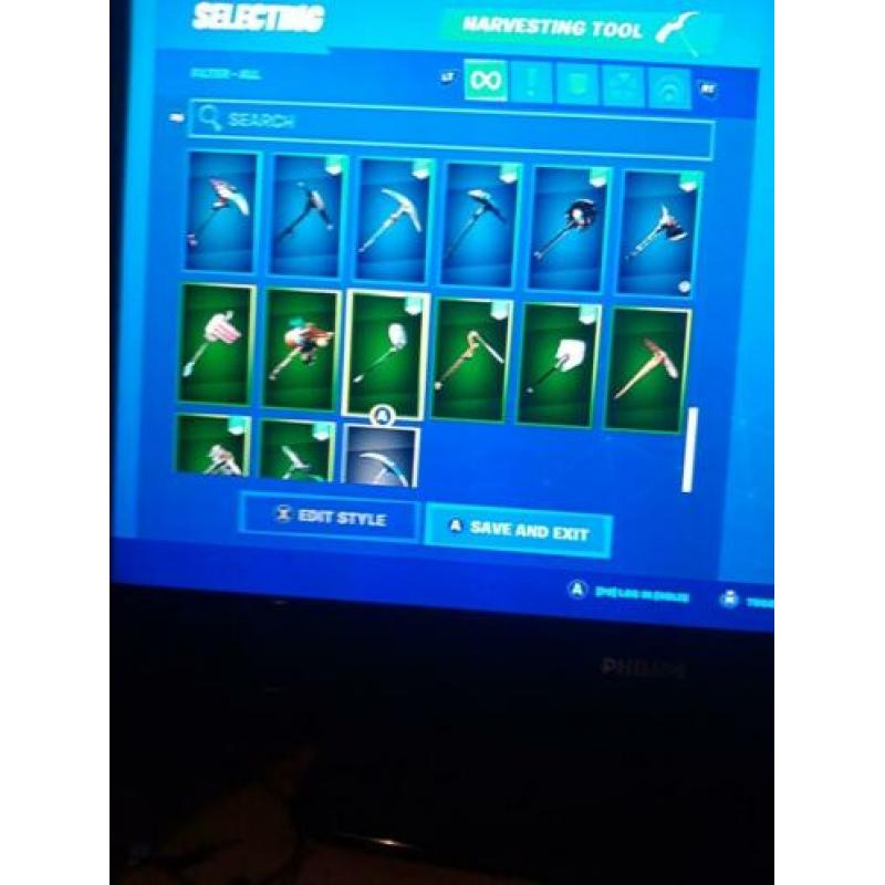 Stacked fortnite account!!
