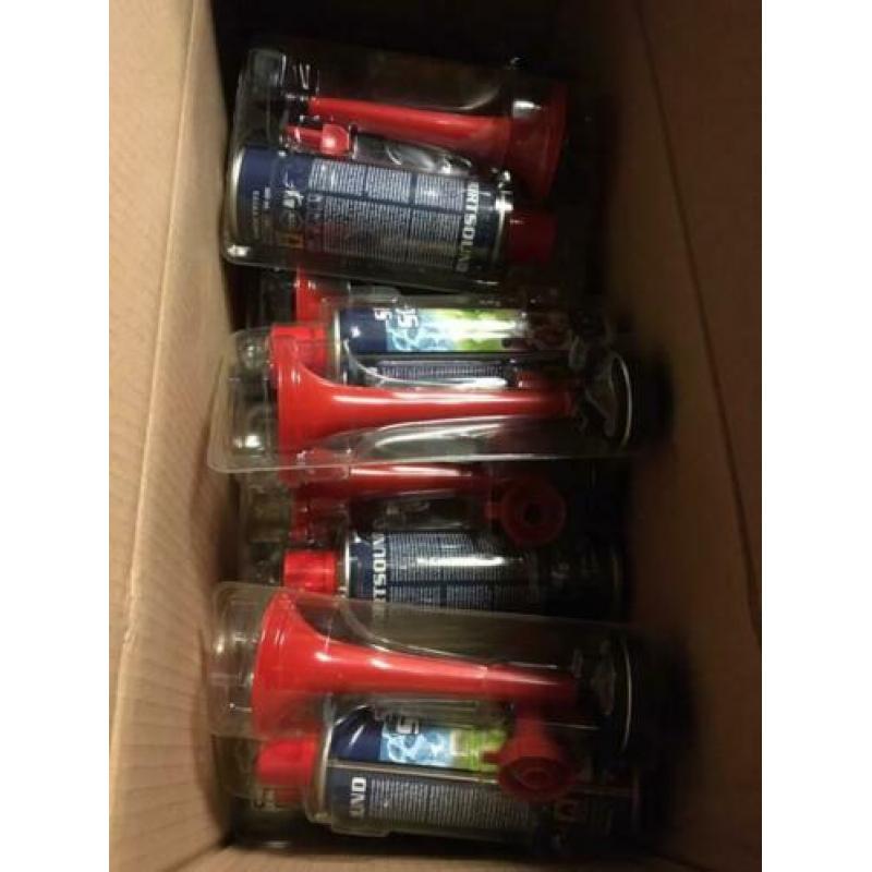 Luchthoorn/stadion toeter op gas te koop