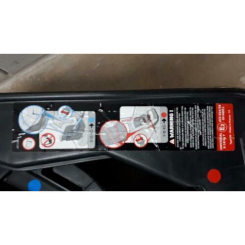 0 tot 18 kilo auto stoel.