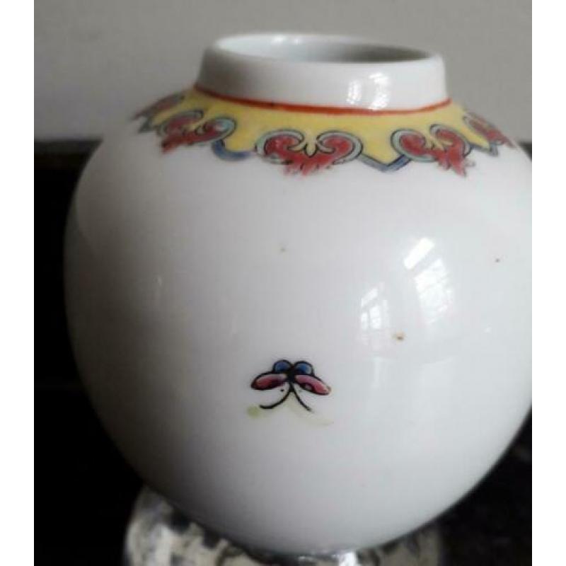 Vintage gemberpotje/vaasje Jingdezhen China, 60- Er jaren