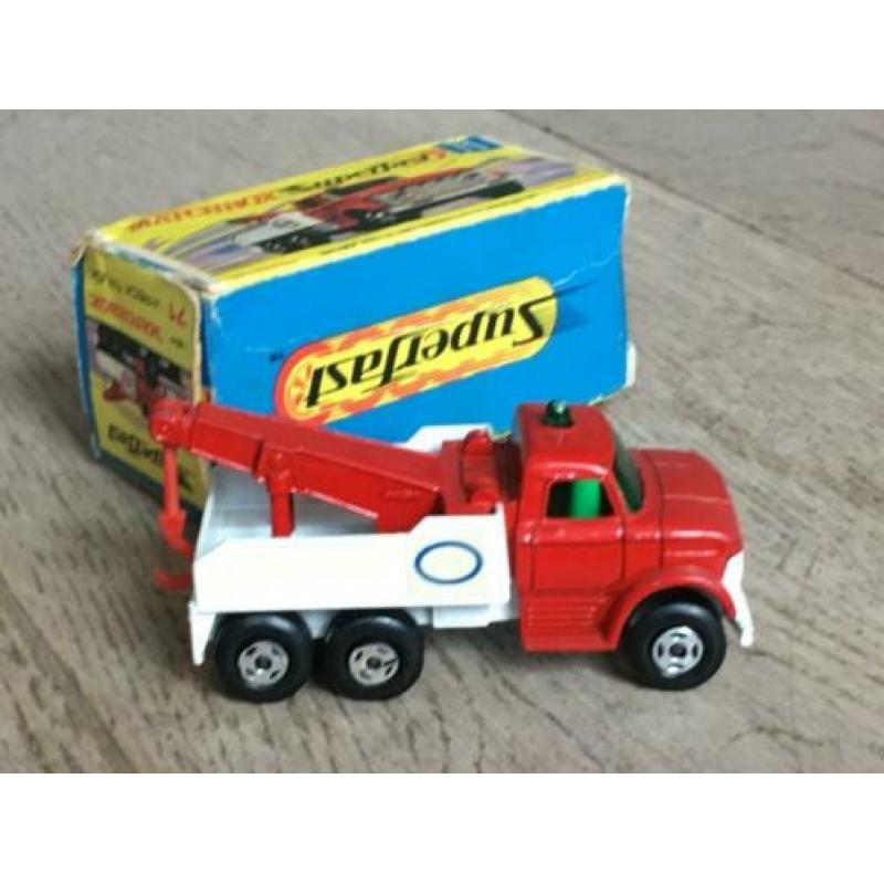 Lesney Matchbox Superfast 71 – Wreck Truck Esso