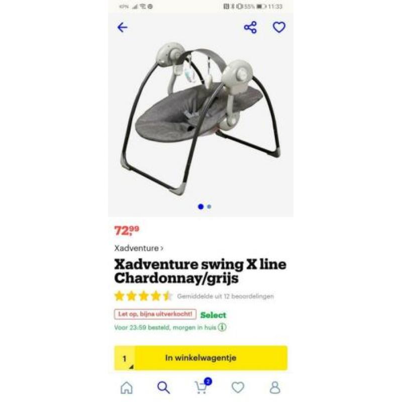 Schommelstoel xadventure