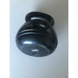 KettleBell 10kg, kunststof omhulsel