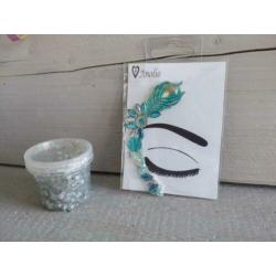 Carnaval face en body bling