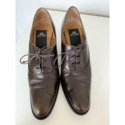 Fred de la Bretoniere veterschoenen maat 37 bruin hakjes