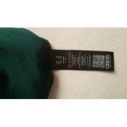 Donker groene ASOS jurk maat 46