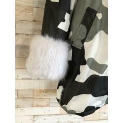 Pinka winterjas camouflage, maat 36/38/40 - wyp