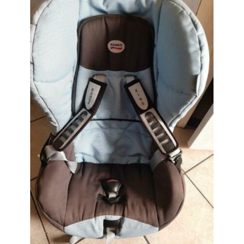 Romer king ts plus autostoel blauw 9 t/m 18kg