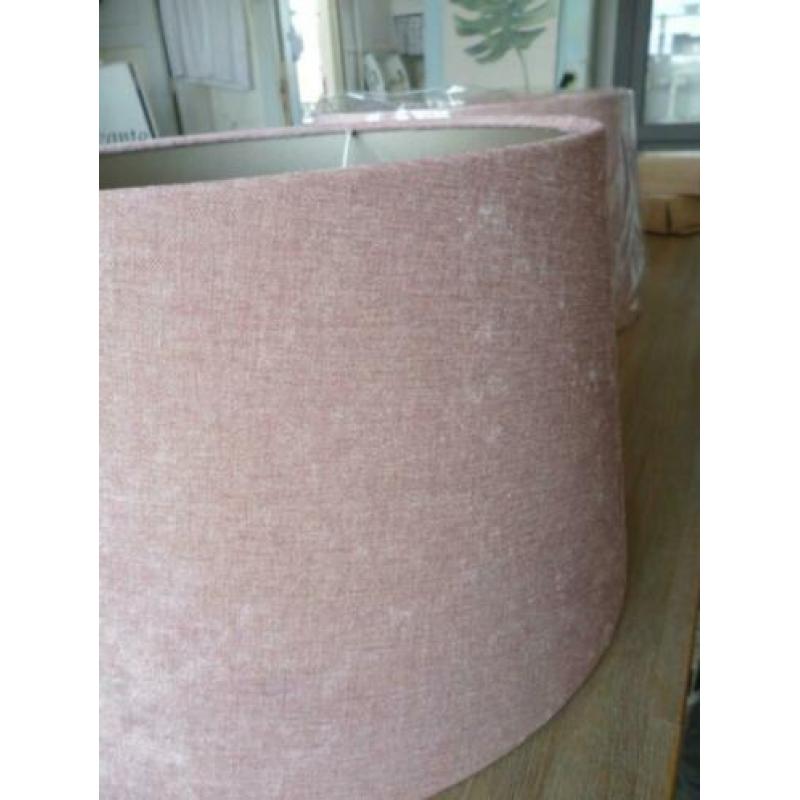 Velvet roze lampenkap, groot