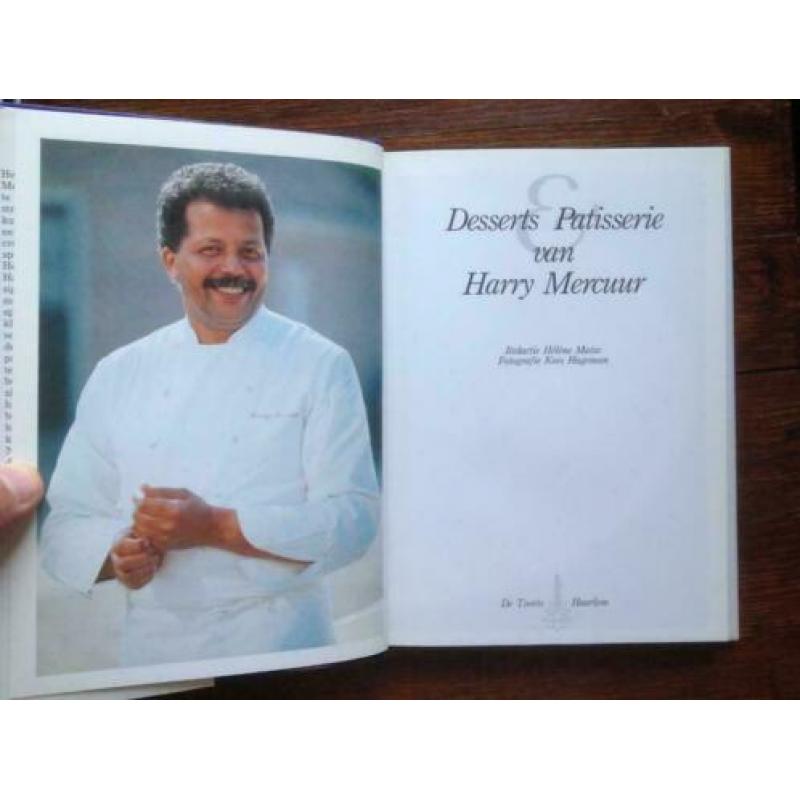 Desserts en Patisserie van Harry Mercuur 1990