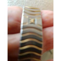 Ebel echt horloge met diamantjes dames