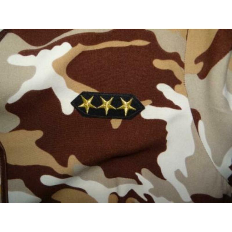 Leuke beige/bruin LEGER/ARMY/DESERT STORM jurkje