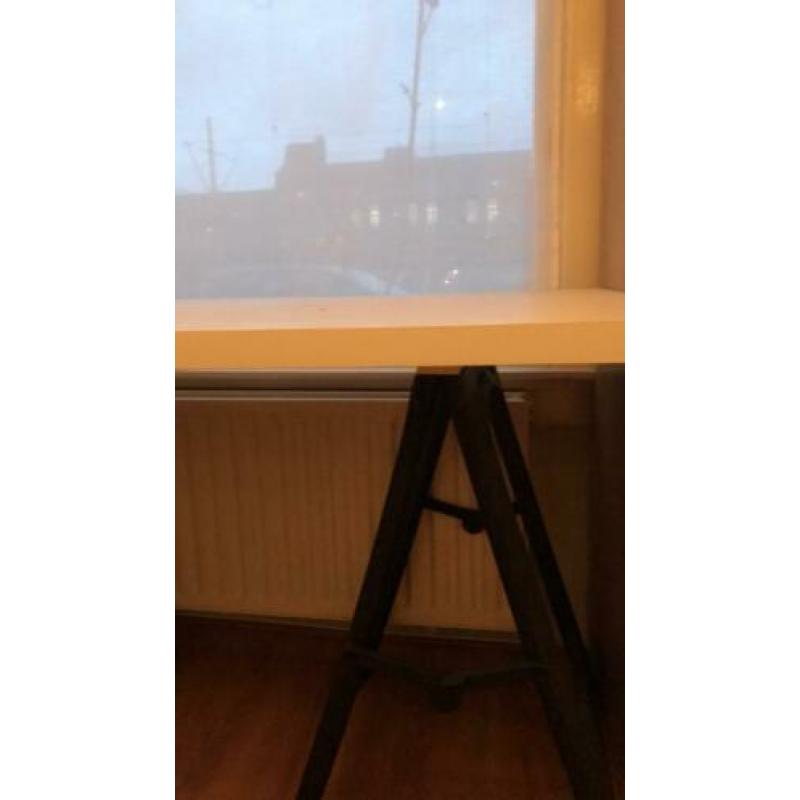 Stevige schragen en dik blad 1.50 breedte