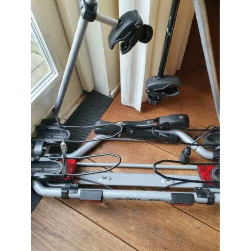 fietsdrager voor renault modus valt in de bumper