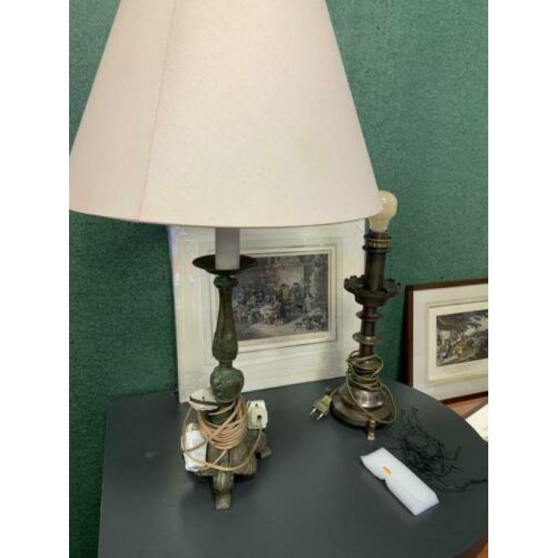Diverse lampen, schemerlamp, hanglampen, staande schemerlamp