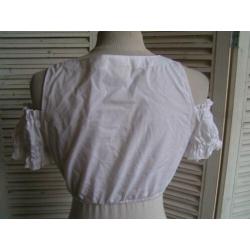tiroler dirndl jurk schort blouse maat 34 nr LL 773