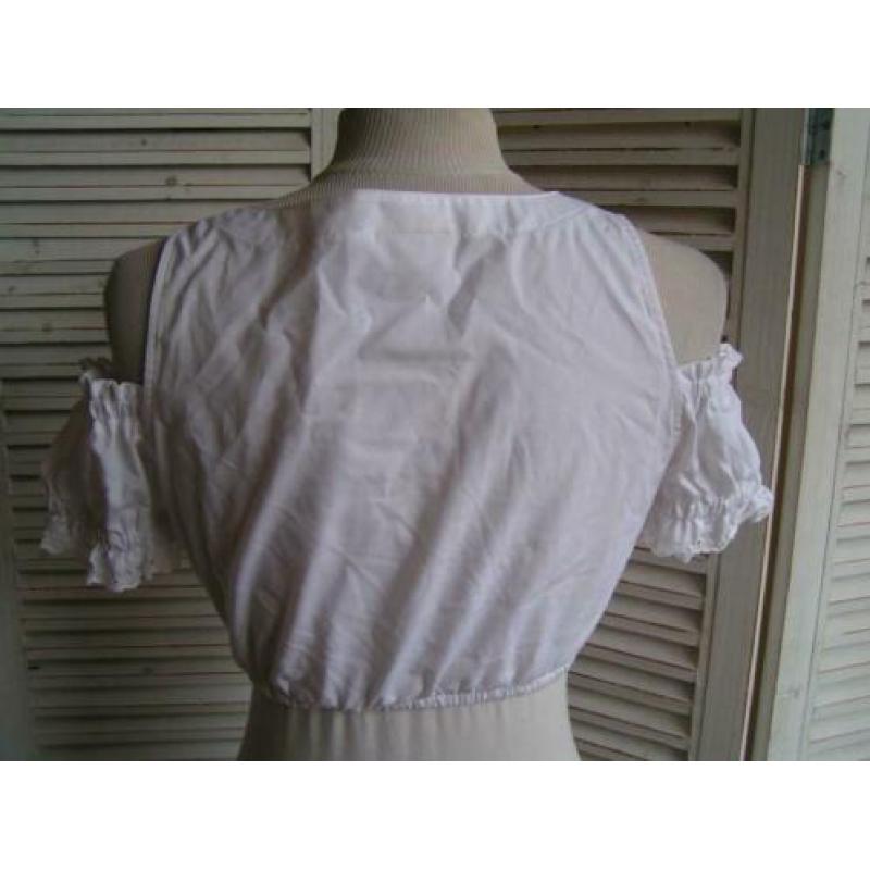 tiroler dirndl jurk schort blouse maat 34 nr LL 773