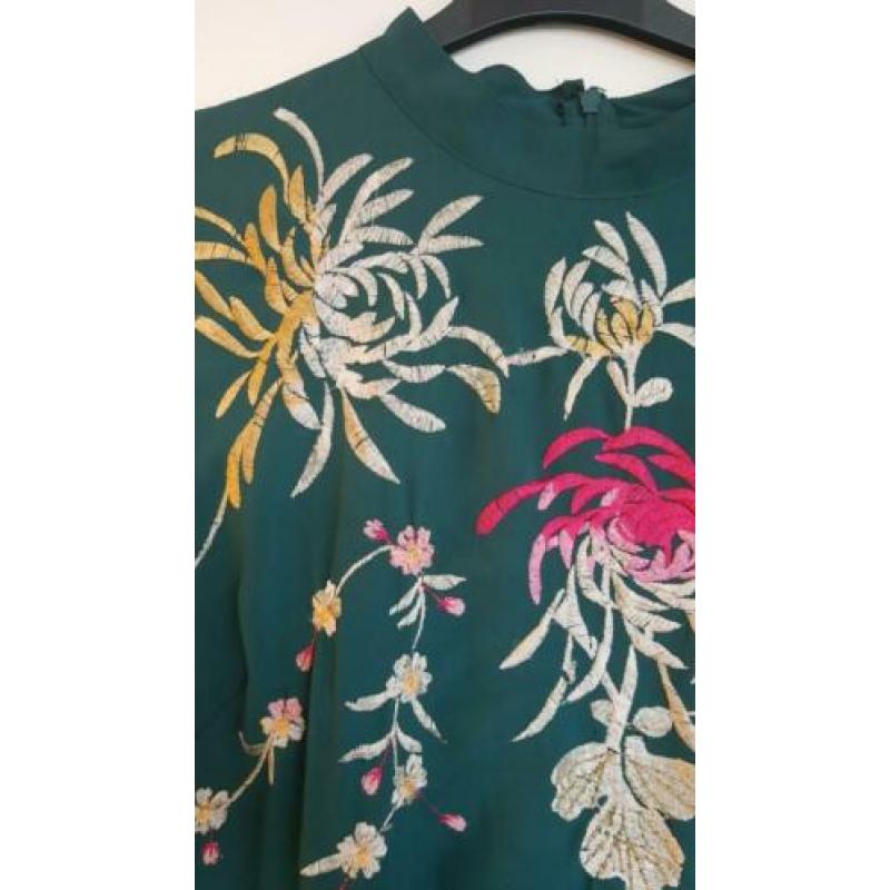 Donker groene ASOS jurk maat 46