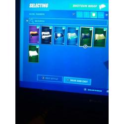 Stacked fortnite account!!