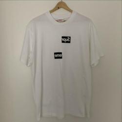 Supreme / CDG Split Box Logo Tee - Large